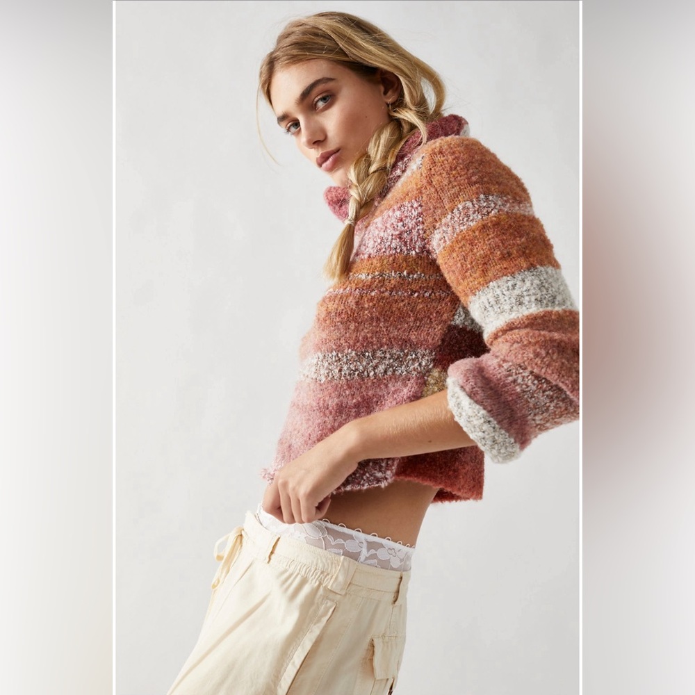 free people MY GIRL TURTLENECK . nwt